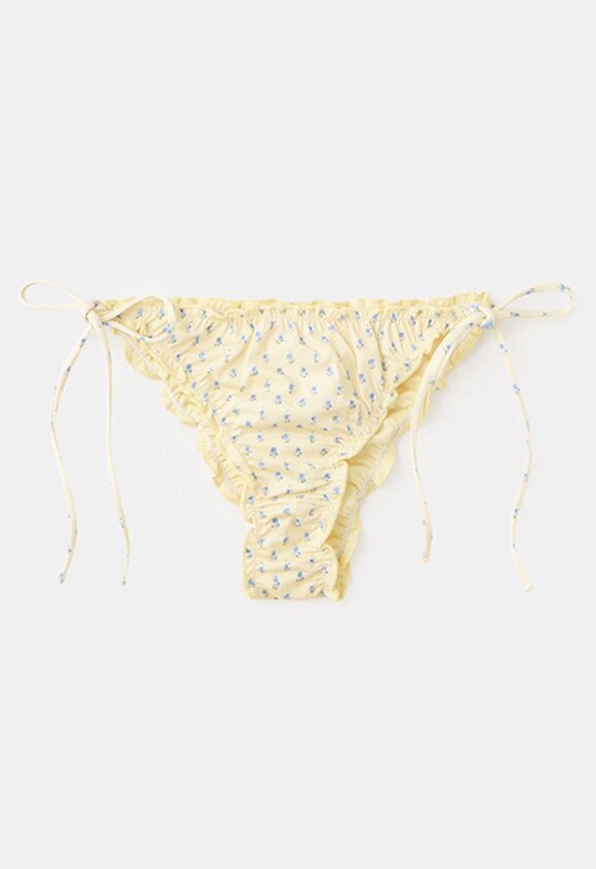 MANGO - Bikini pantie hidra - light/pastel yellow