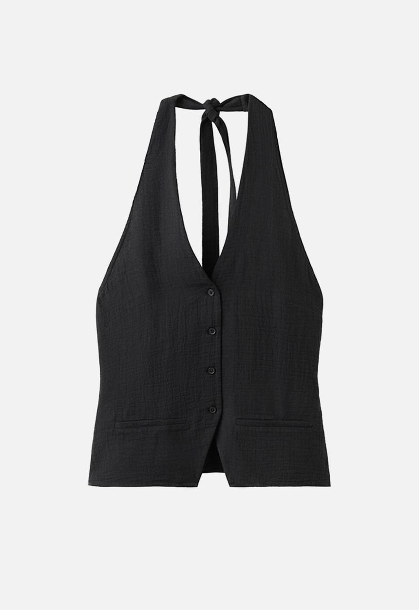 MANGO - Top pals - black