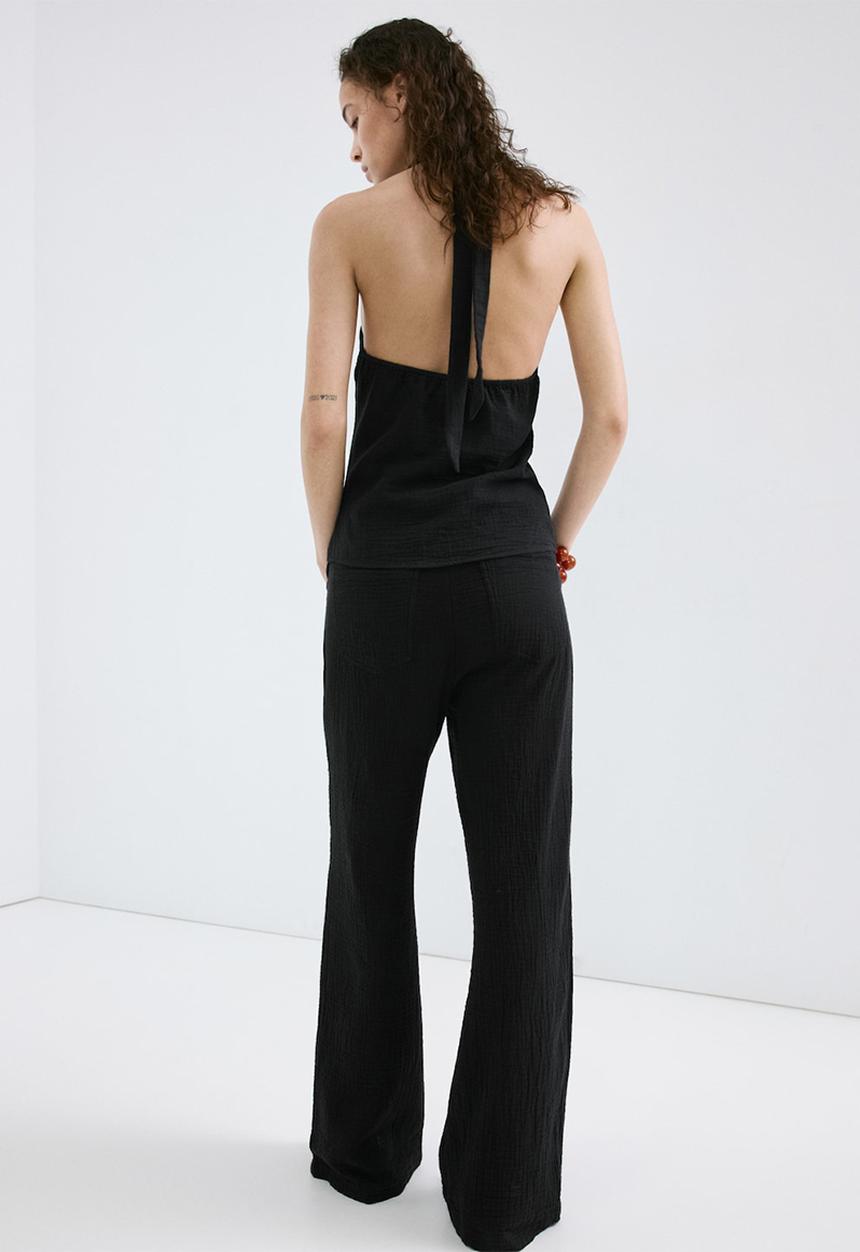 MANGO - Top pals - black