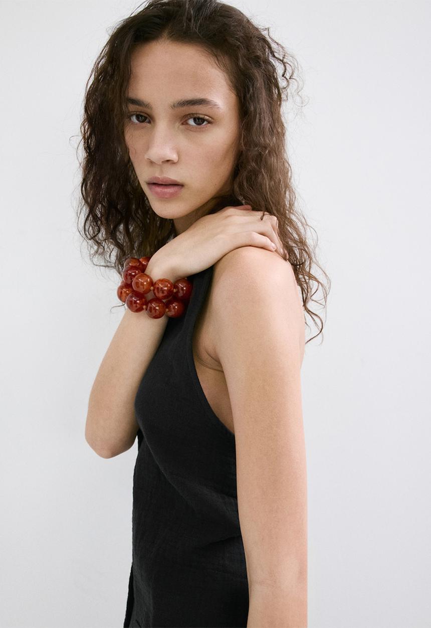 MANGO - Top pals - black