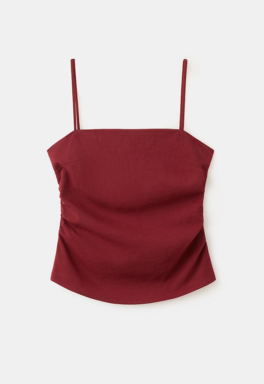 MANGO - Top riga - red