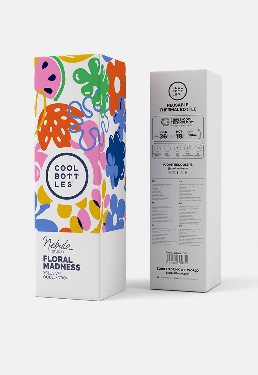 Cool Bottles - The Exclusive Bottle - Floral Madness