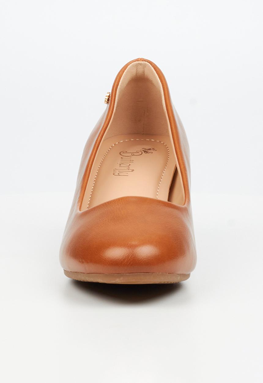 Butterfly Classics - Andromeda 1 court heel - tan