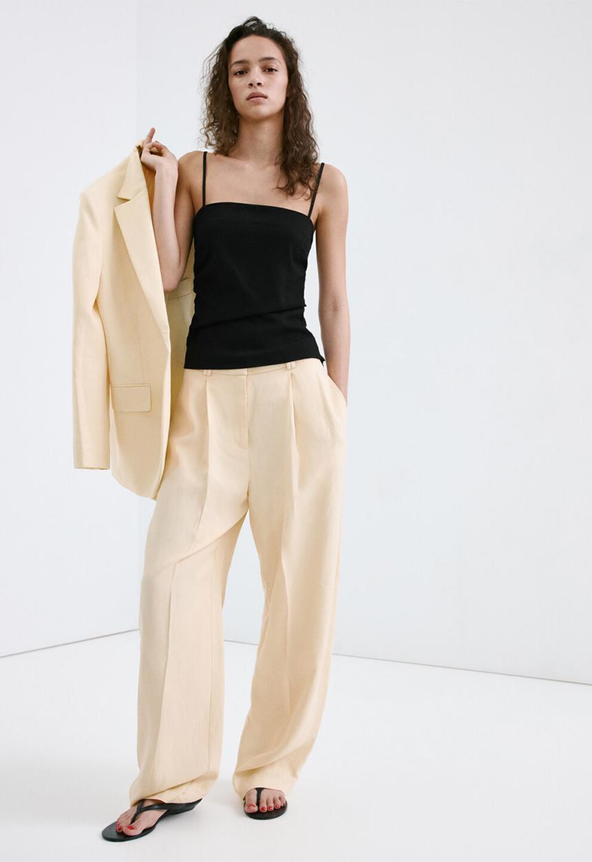 MANGO - Top Riga - Black