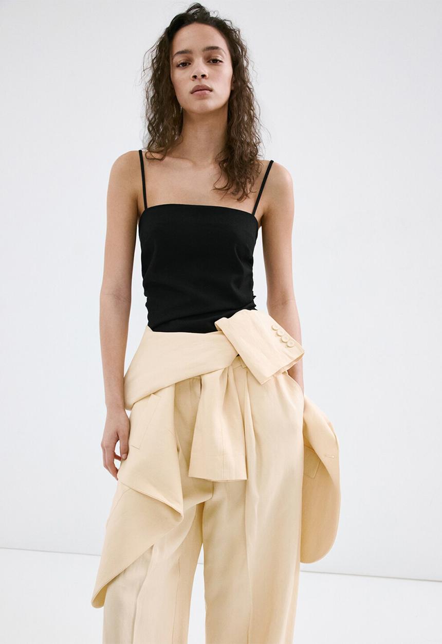 MANGO - Top Riga - Black