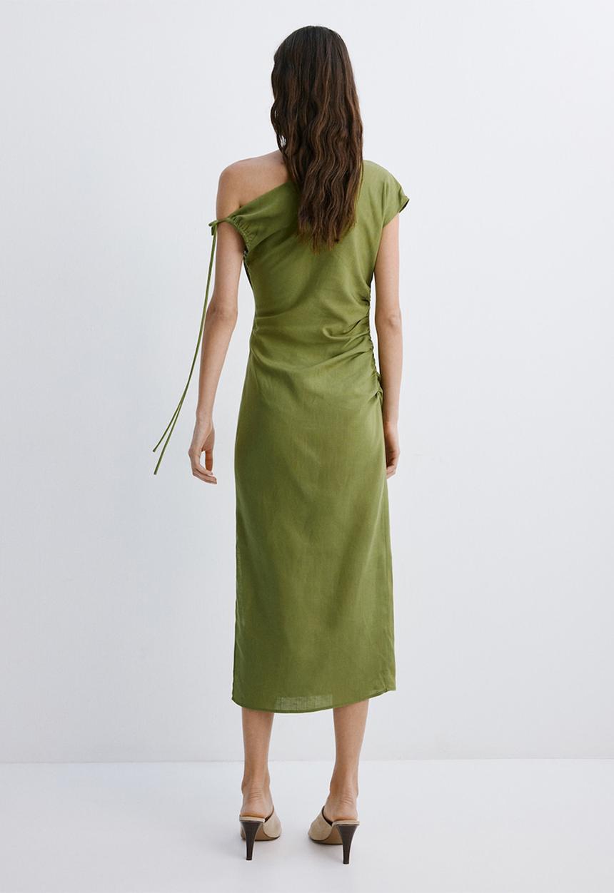 MANGO - Dress mandy - green