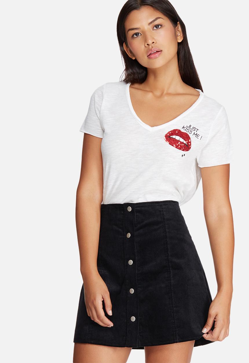 ONLY - Augusta lips tee