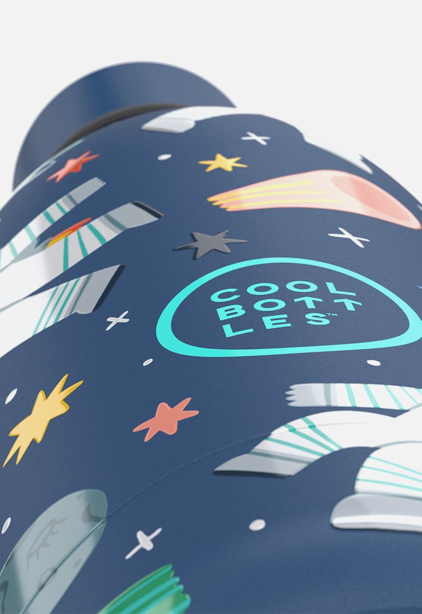 Cool Bottles - The Kids Bottle - Galactic Ride