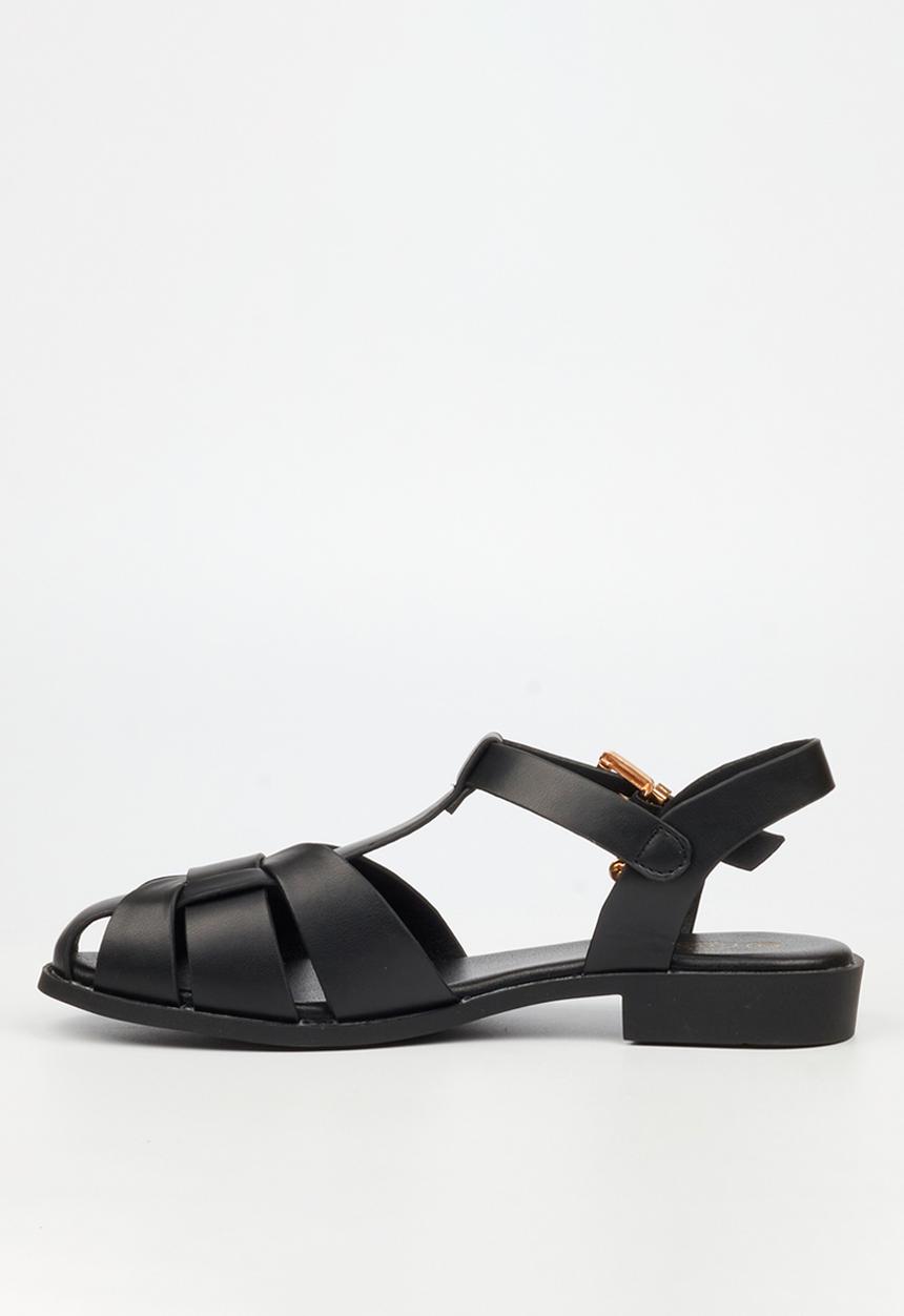 Miss Black - Caylin 1 cut-out loafer - black