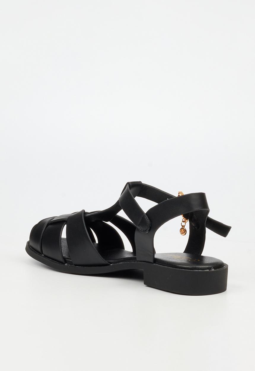 Miss Black - Caylin 1 cut-out loafer - black