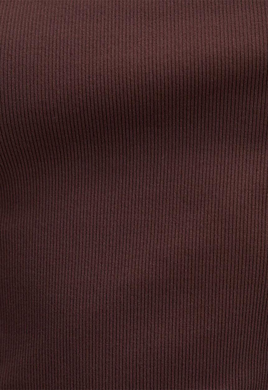 Forever New - Starlette 3/4 sleeve top in chocolate