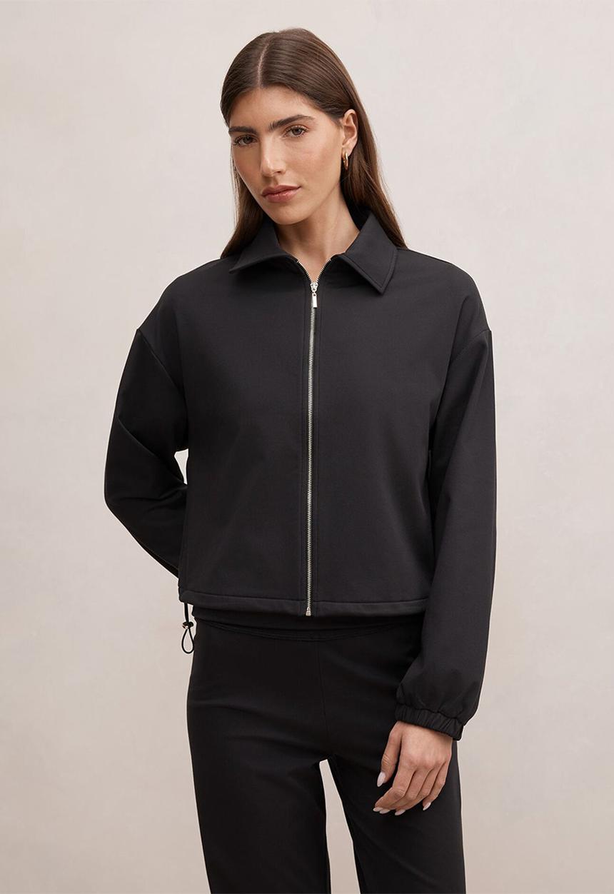 Forever New - Willow drawcord jacket in black