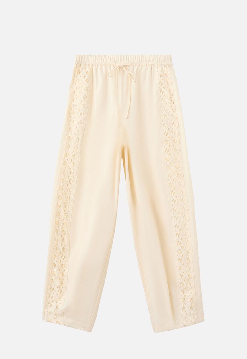MANGO - Trousers paola - light beige