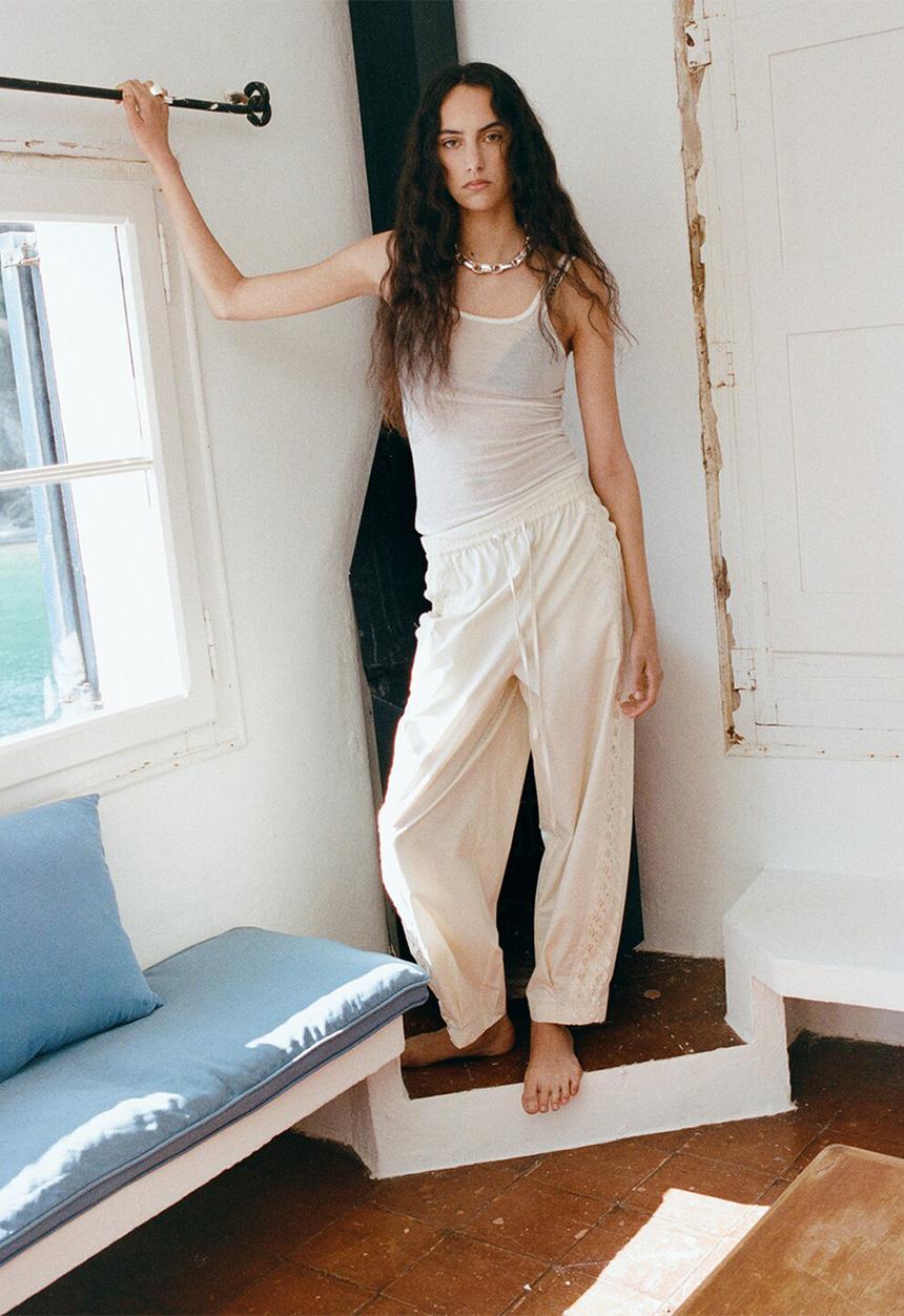 MANGO - Trousers paola - light beige