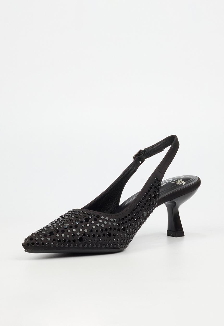Butterfly Feet - Estella 1 slingback heel - black