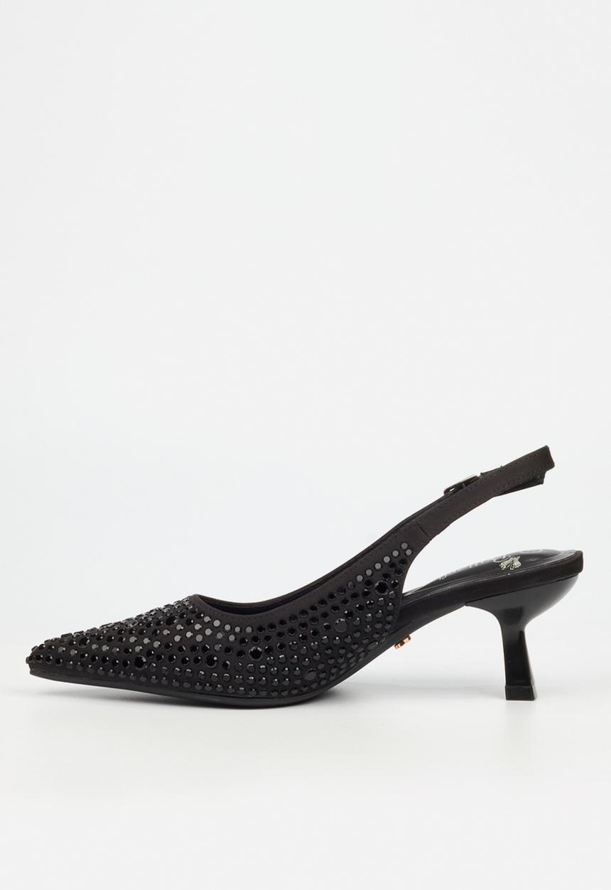 Butterfly Feet - Estella 1 slingback heel - black