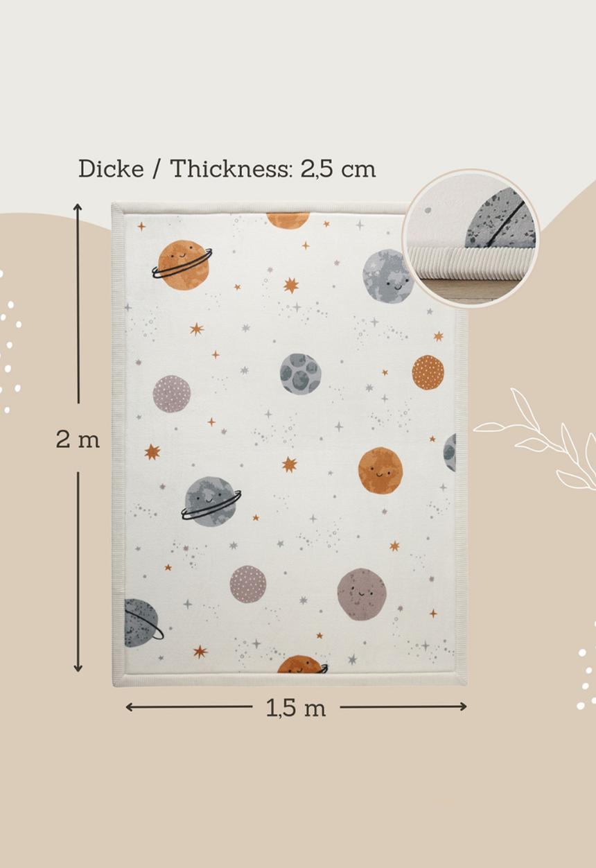 Hakuna Matte - CloudSoft Play Mat Carpet - Happy Planets