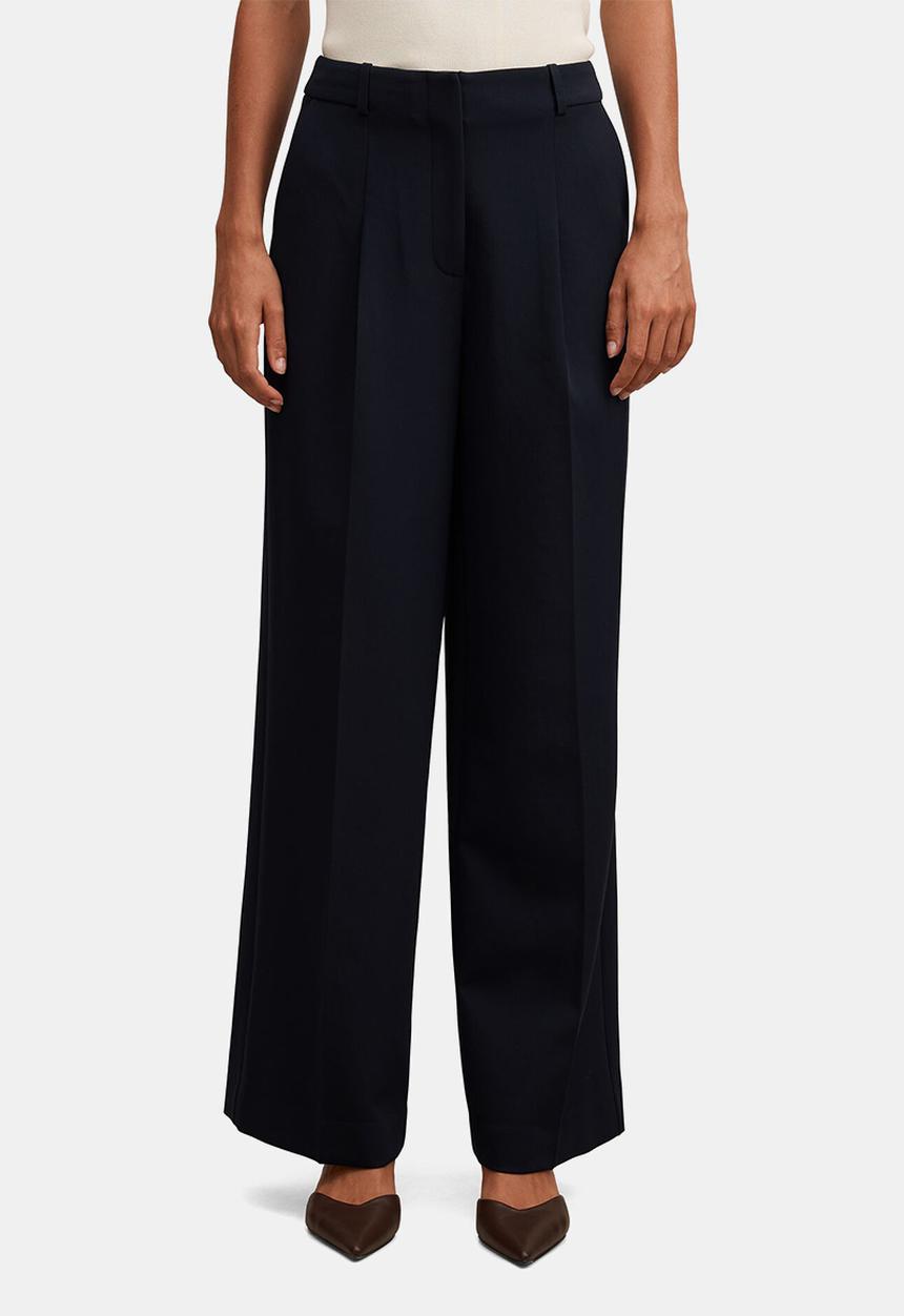 Forever New - Briony wide leg pants - navy suit