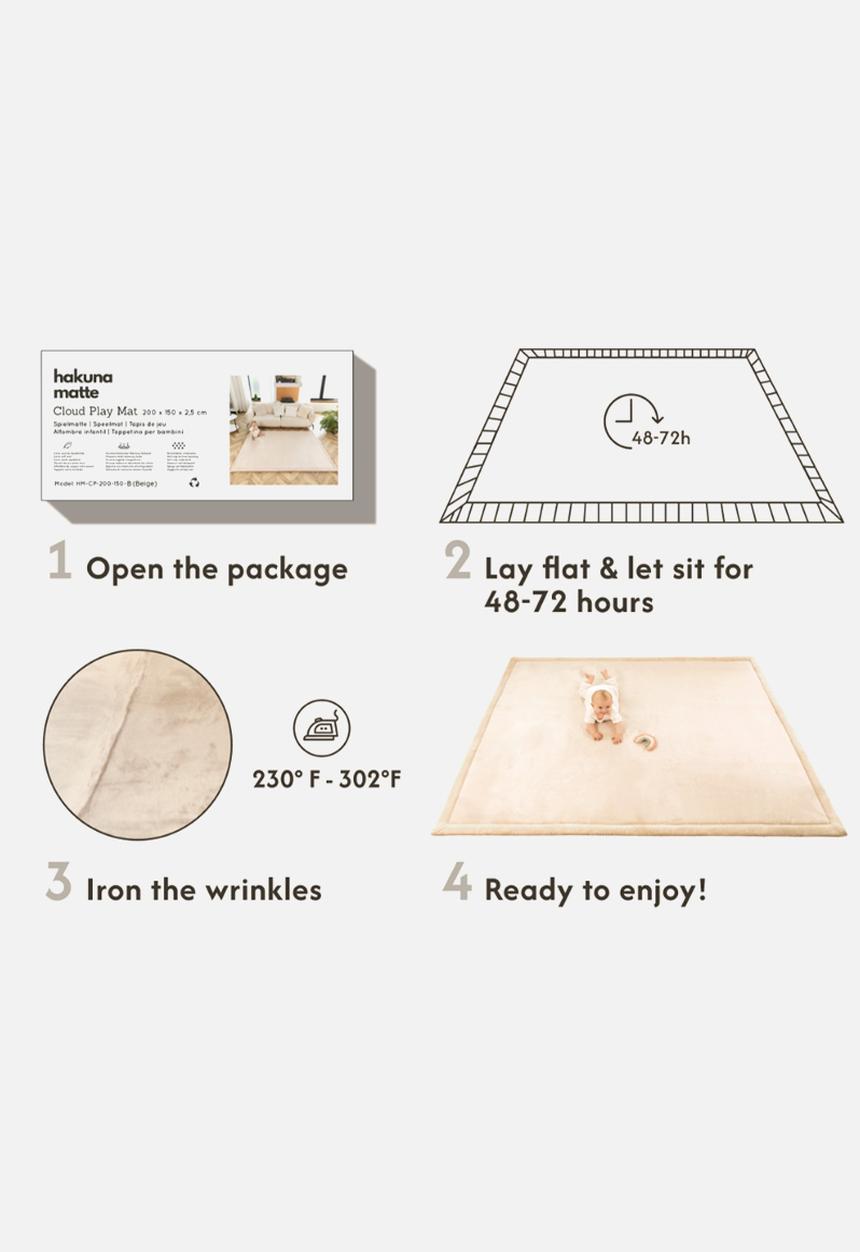 Hakuna Matte - CloudSoft Play Mat Carpet - Soft Mint