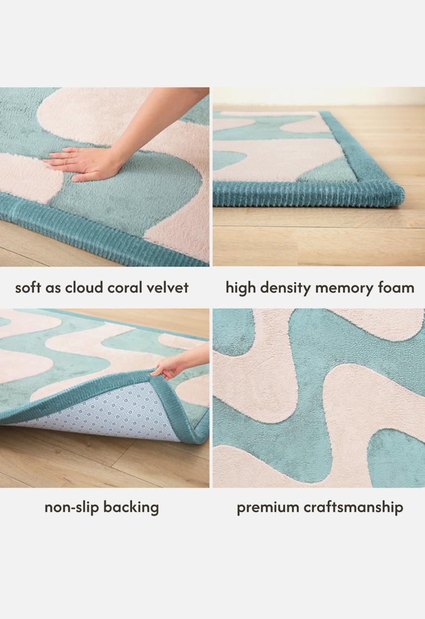 Hakuna Matte - CloudSoft Play Mat Carpet - Waves