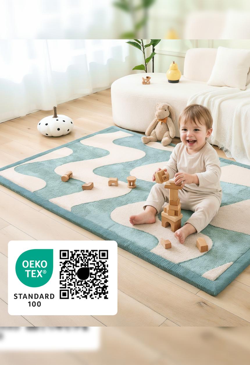 Hakuna Matte - CloudSoft Play Mat Carpet - Waves