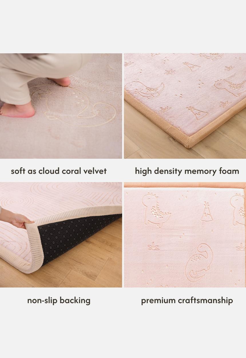 Hakuna Matte - GlowCloud Play Mat Carpet Glow in the Dark - Dinosaurs