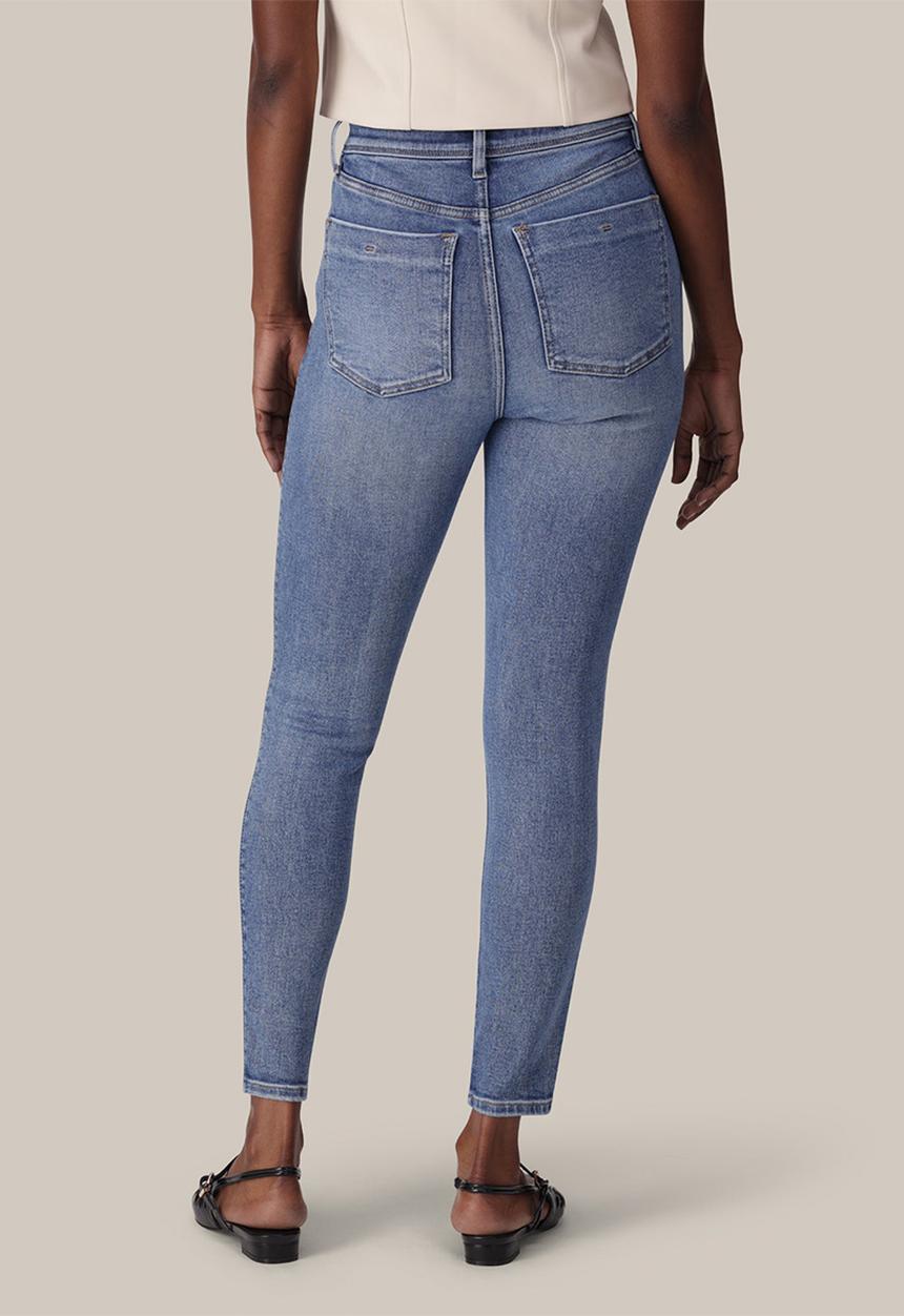 Forever New - Hayley high-rise sculpt jeans in mid wash