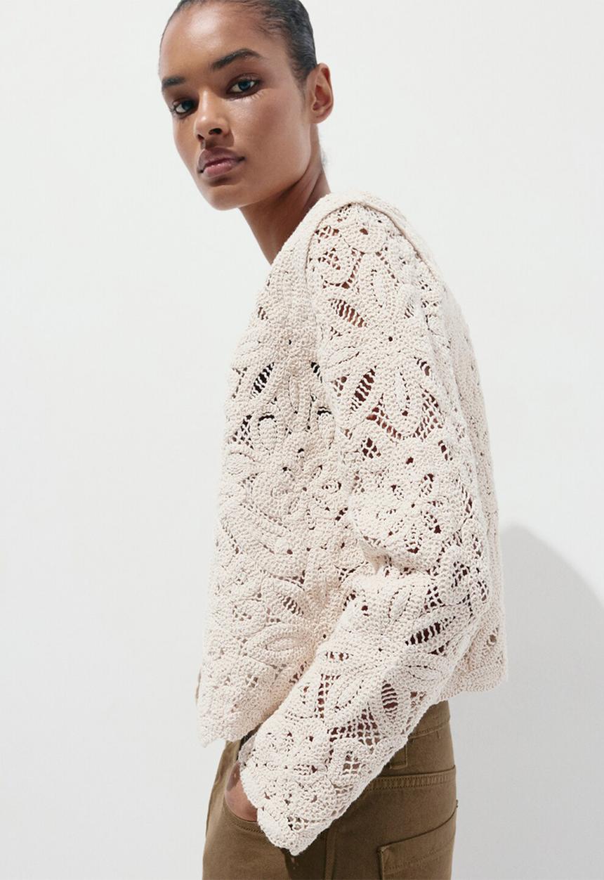 MANGO - Jacket isabel - light/pastel brown