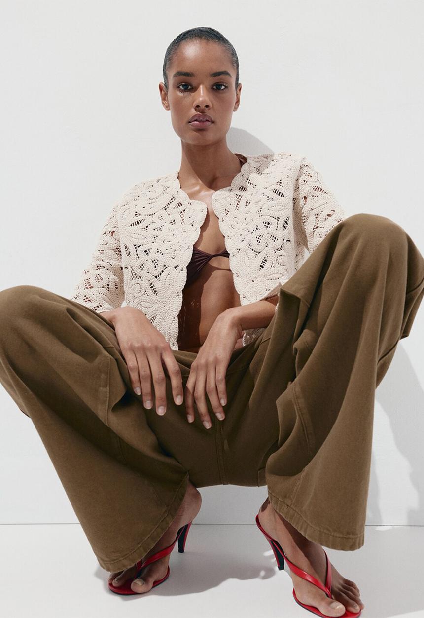 MANGO - Jacket isabel - light/pastel brown