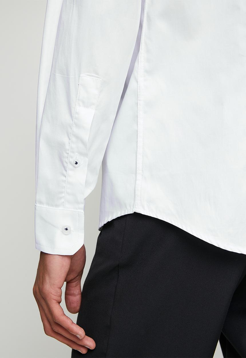 Ben Sherman - Ben Target Long sleeve Shirt  - White
