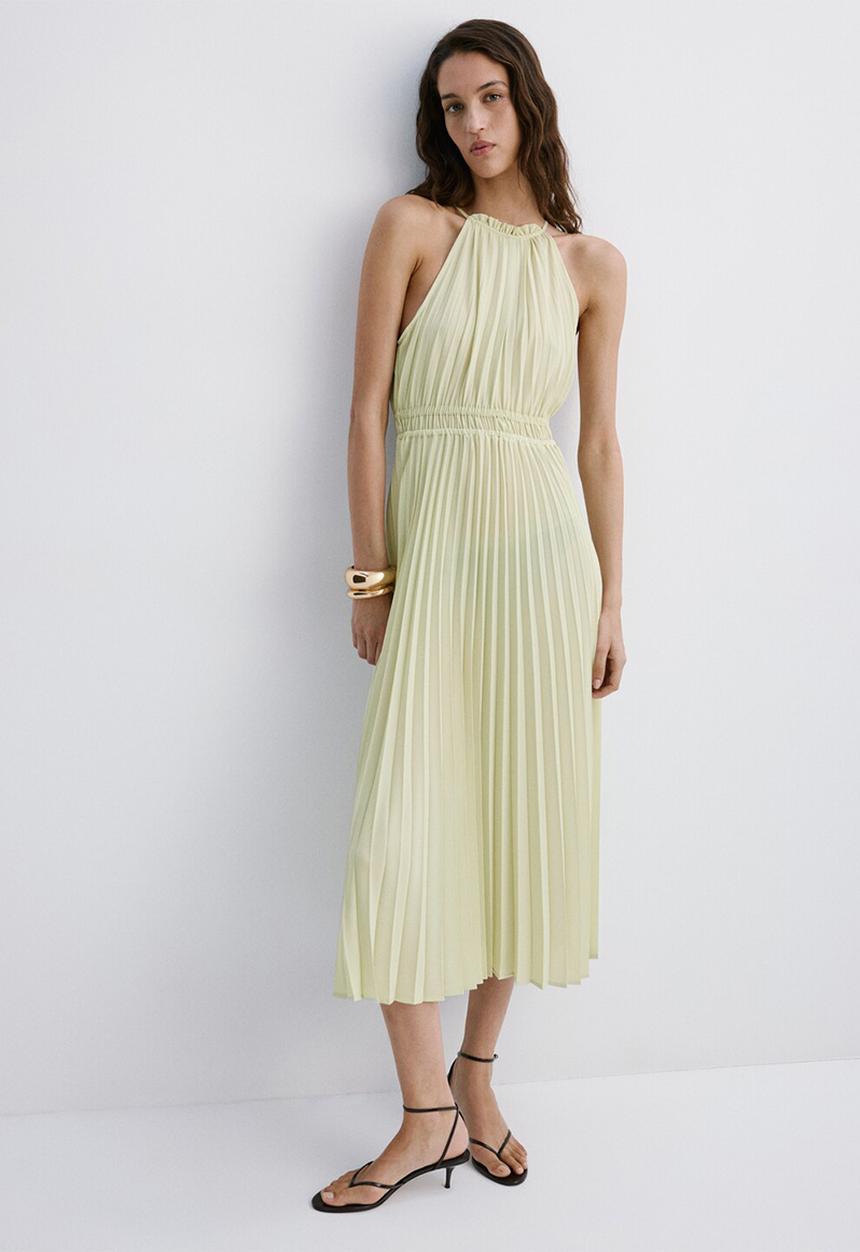 MANGO - Dress bow - light/pastel green