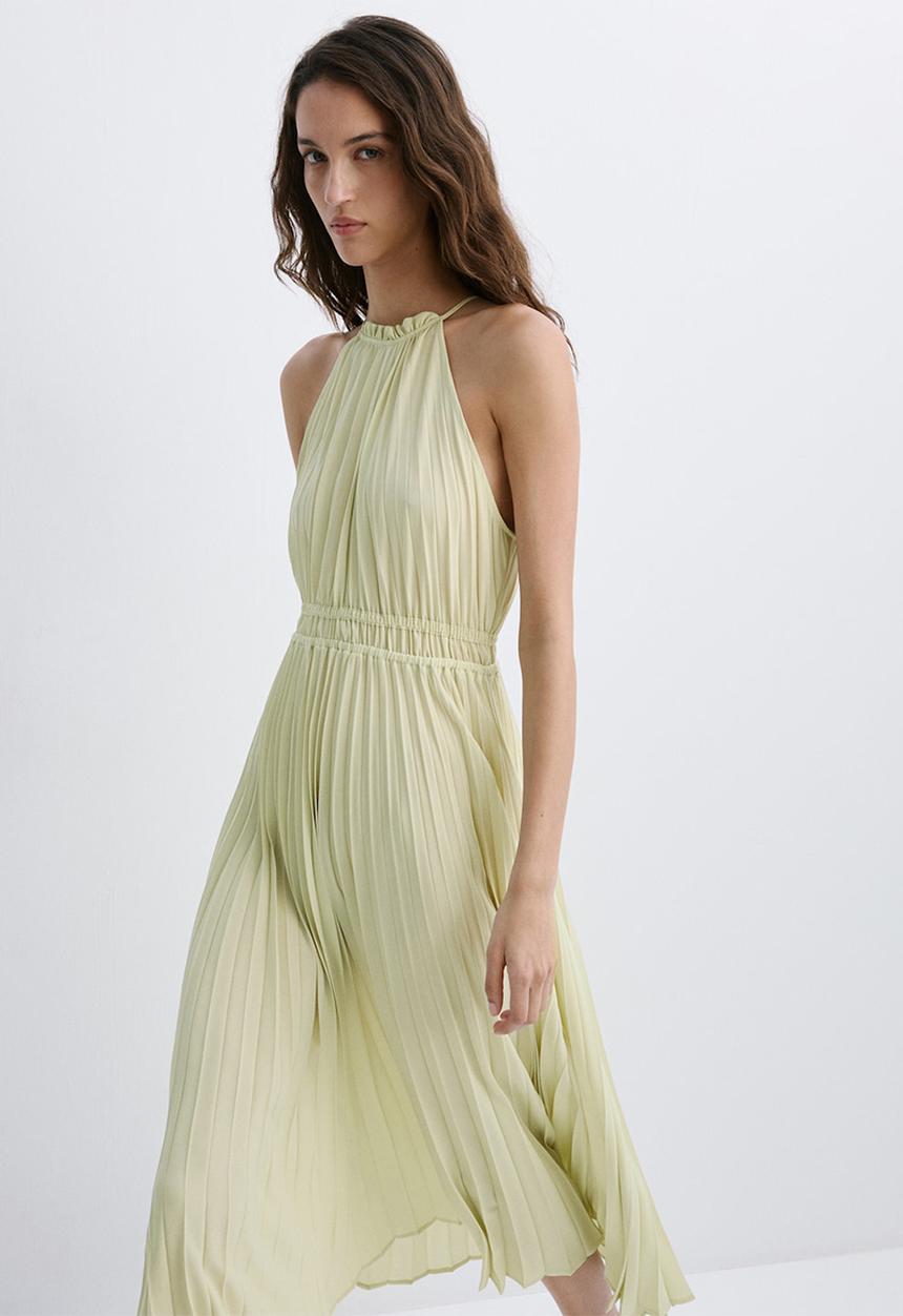 MANGO - Dress bow - light/pastel green