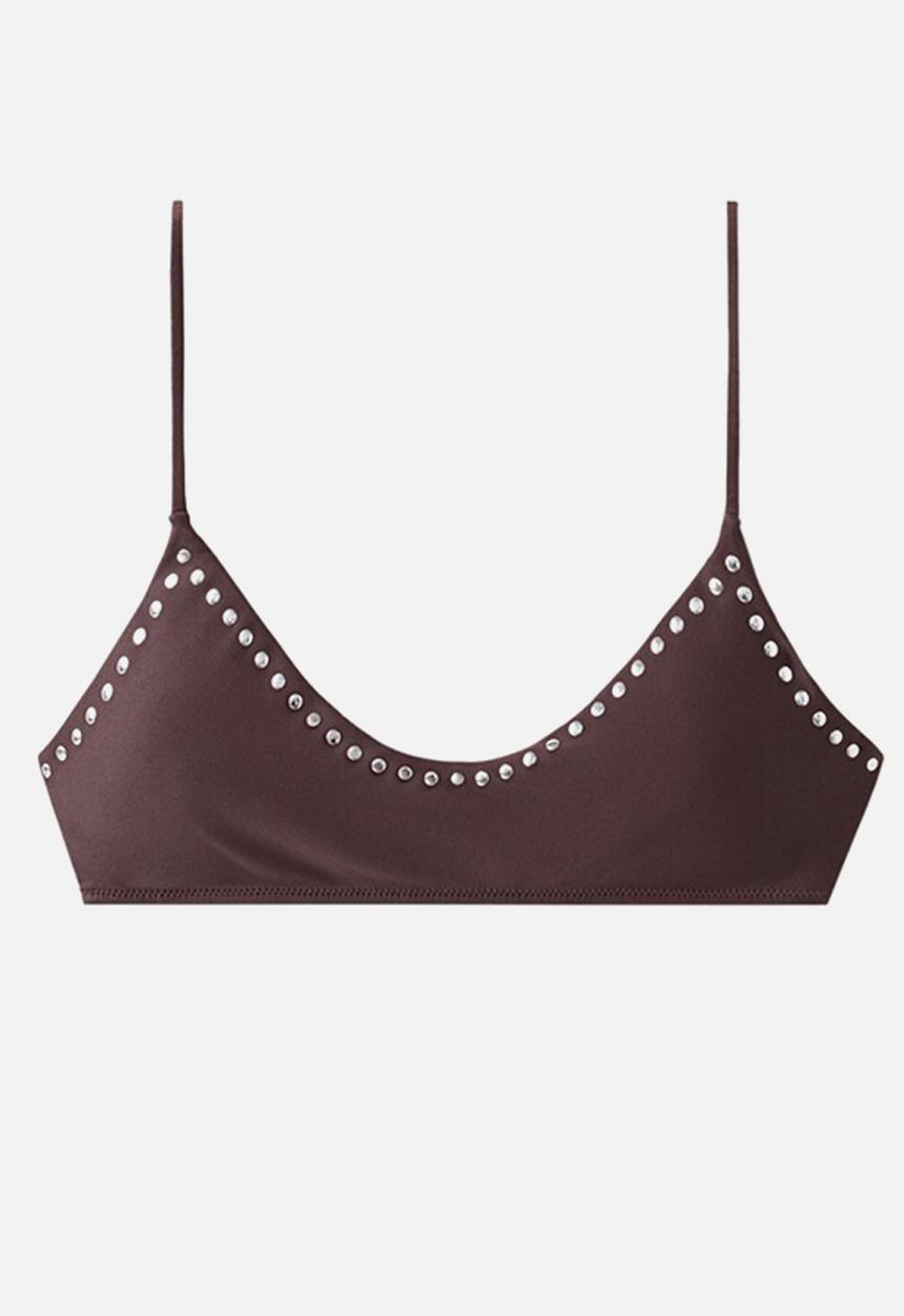 MANGO - Bikini top babel- brown
