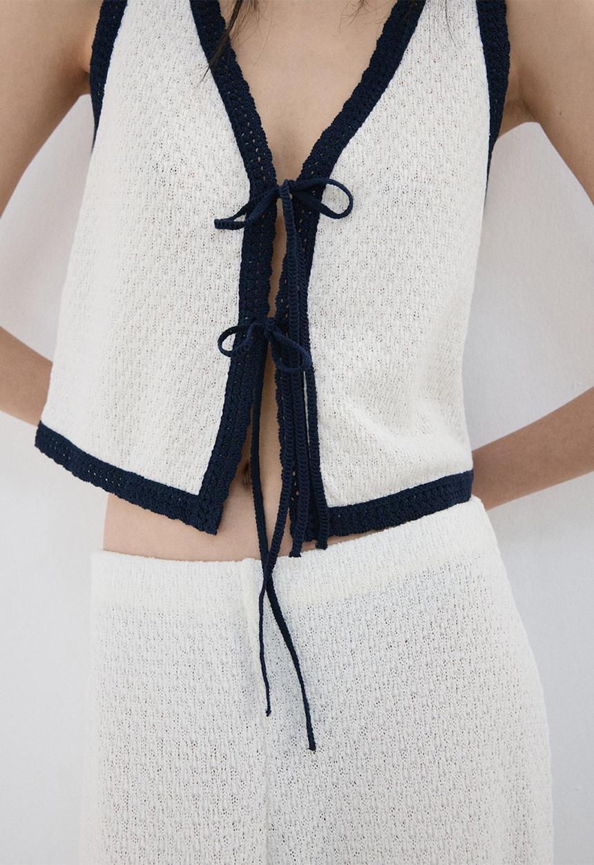 MANGO - Top nati - light beige