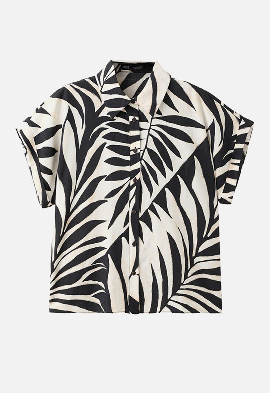 MANGO - Shirt life - light beige