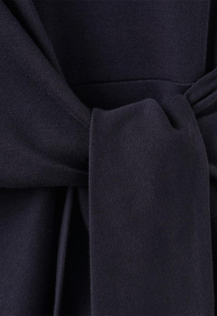 MANGO - Dress lazo - navy