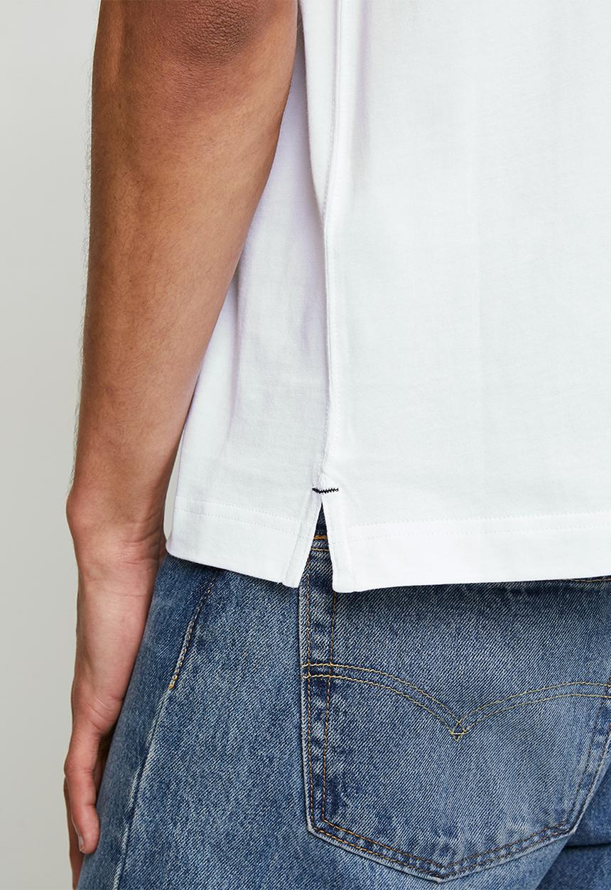 Steve Madden - Mens Rayne Crew Neck T-shirt - White