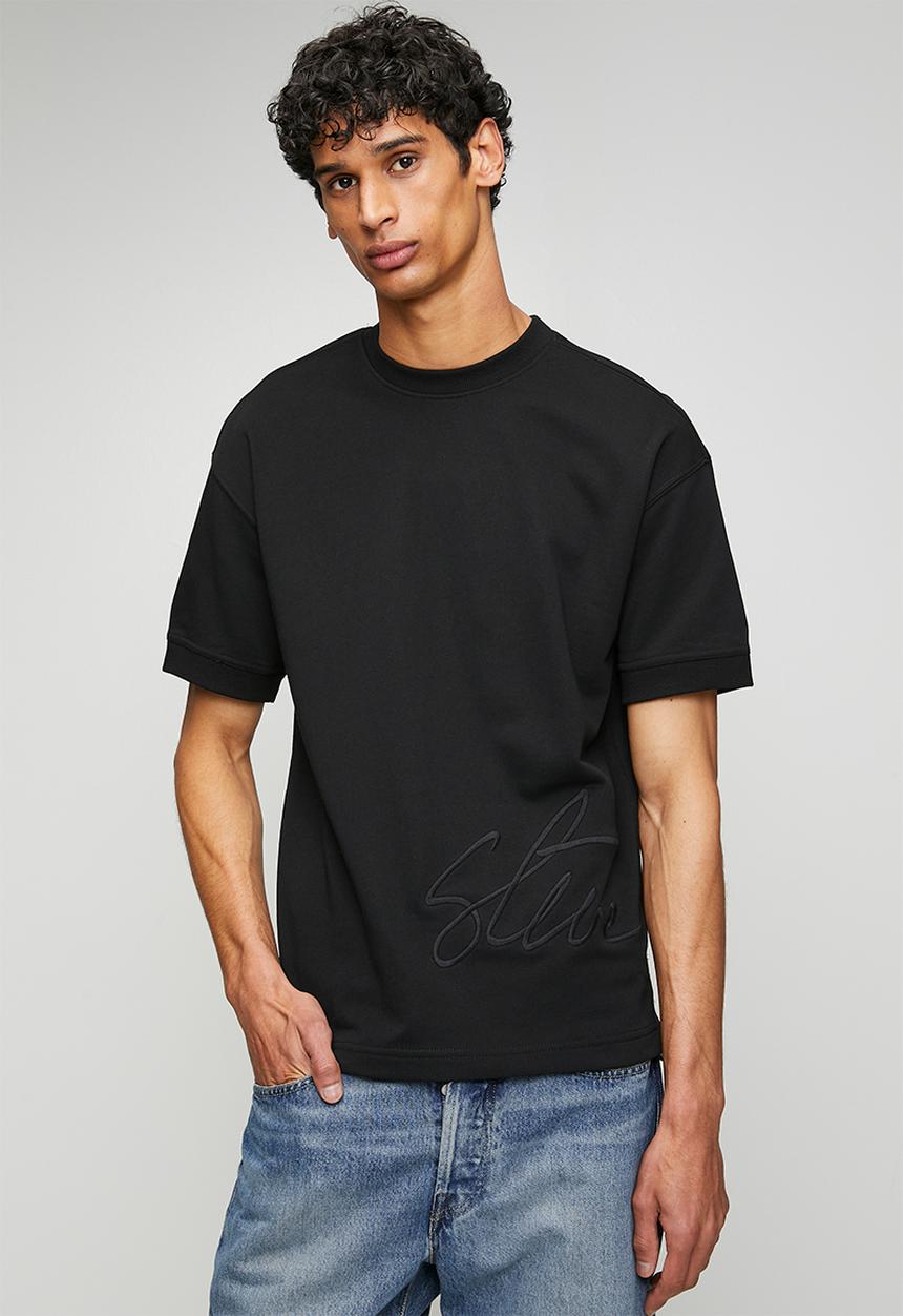 Steve Madden - Mens Rush Crew Neck T-shirt - Black