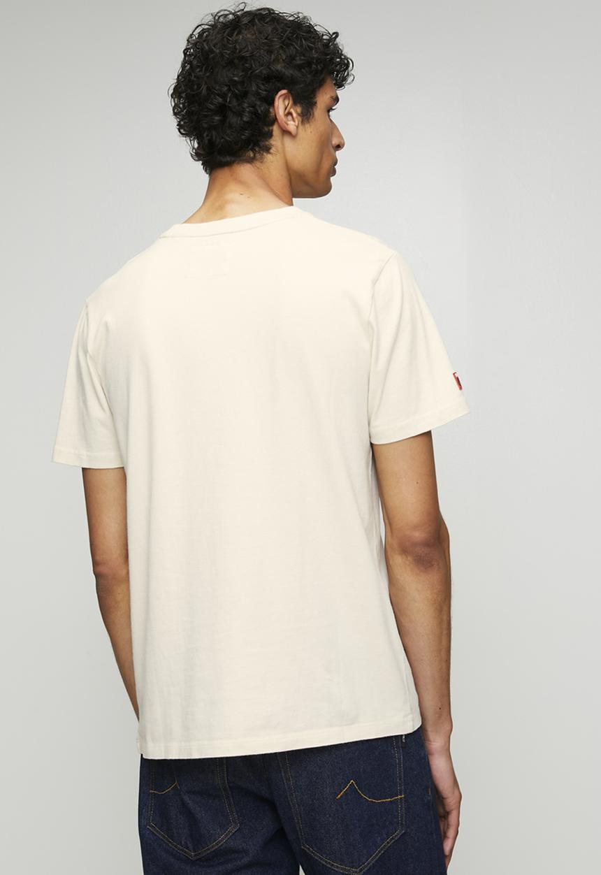 Superdry. - Industry Worker Relaxed Tee - Oatmeal Beige