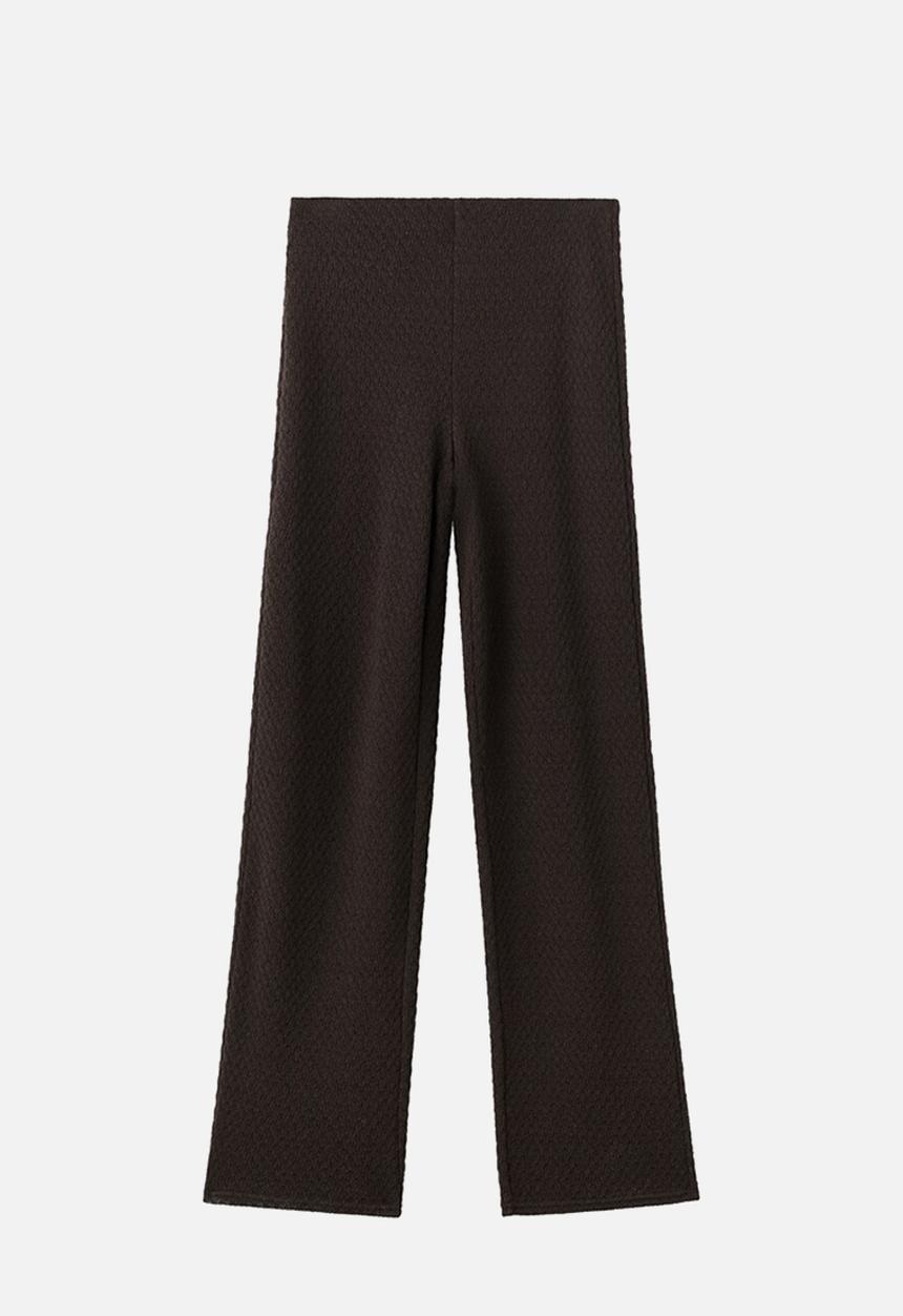MANGO - Trousers Nati - Brown