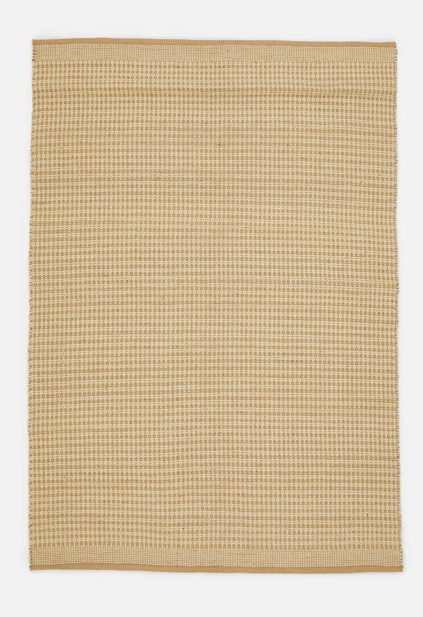 Sixth Floor - Houndstooth Jute & Dhurrie Natural