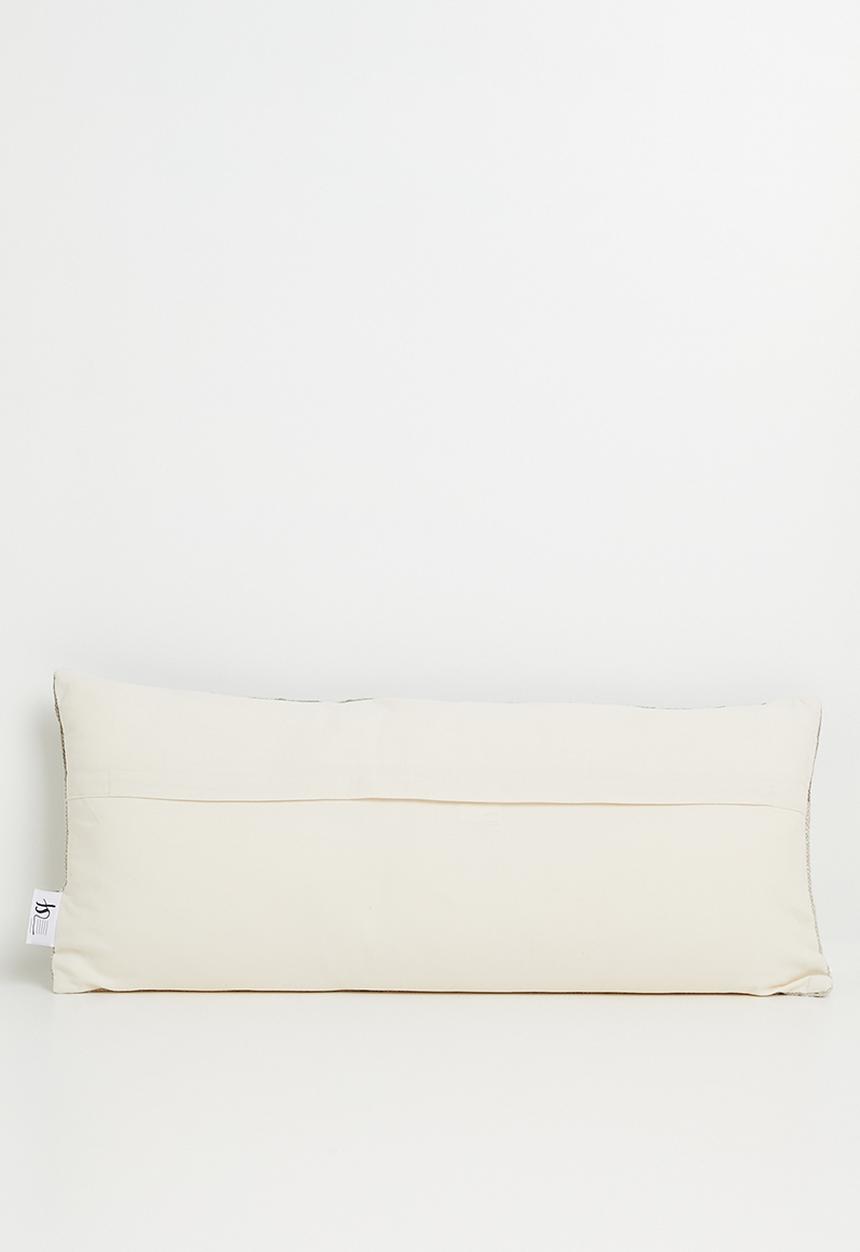 Sixth Floor - Cotton Woven Stripe Cushion - Natural
