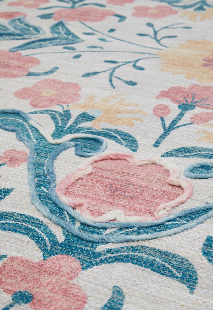 Sixth Floor - Odessa Embroidered Rug - Multi