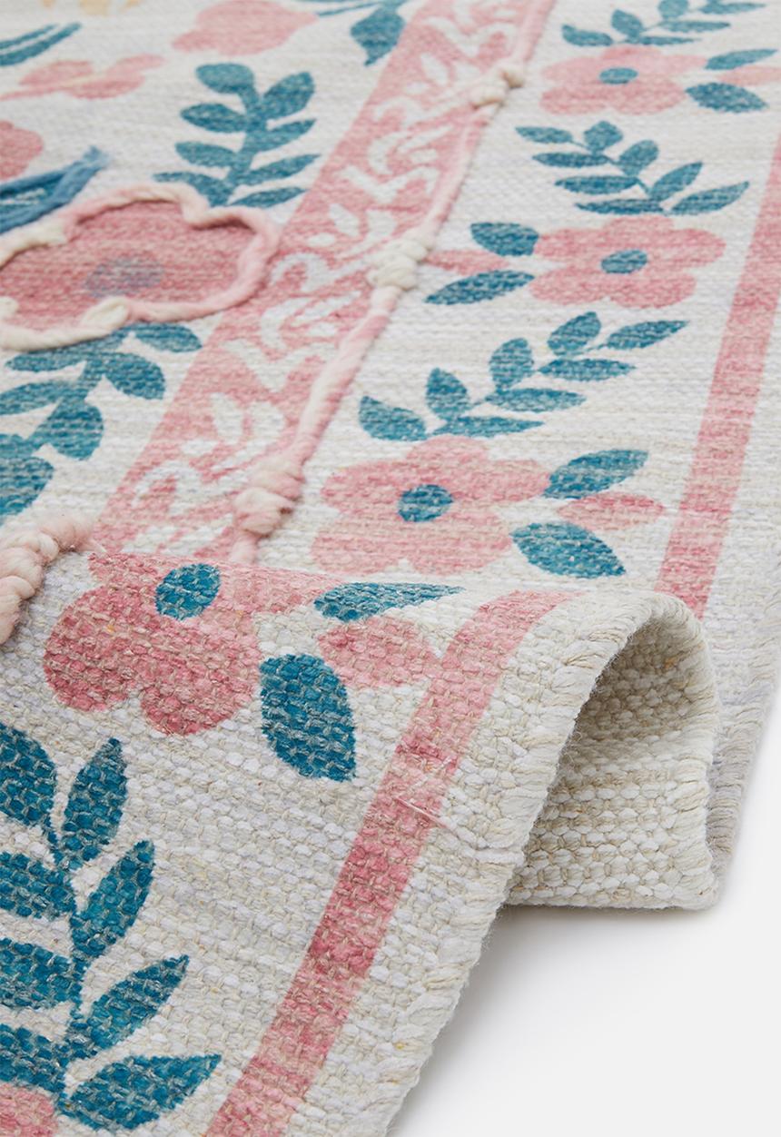 Sixth Floor - Odessa Embroidered Rug - Multi