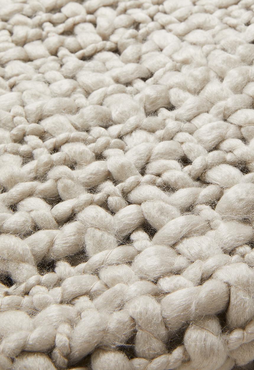 Sixth Floor - Chunky Textured Throw - Natural