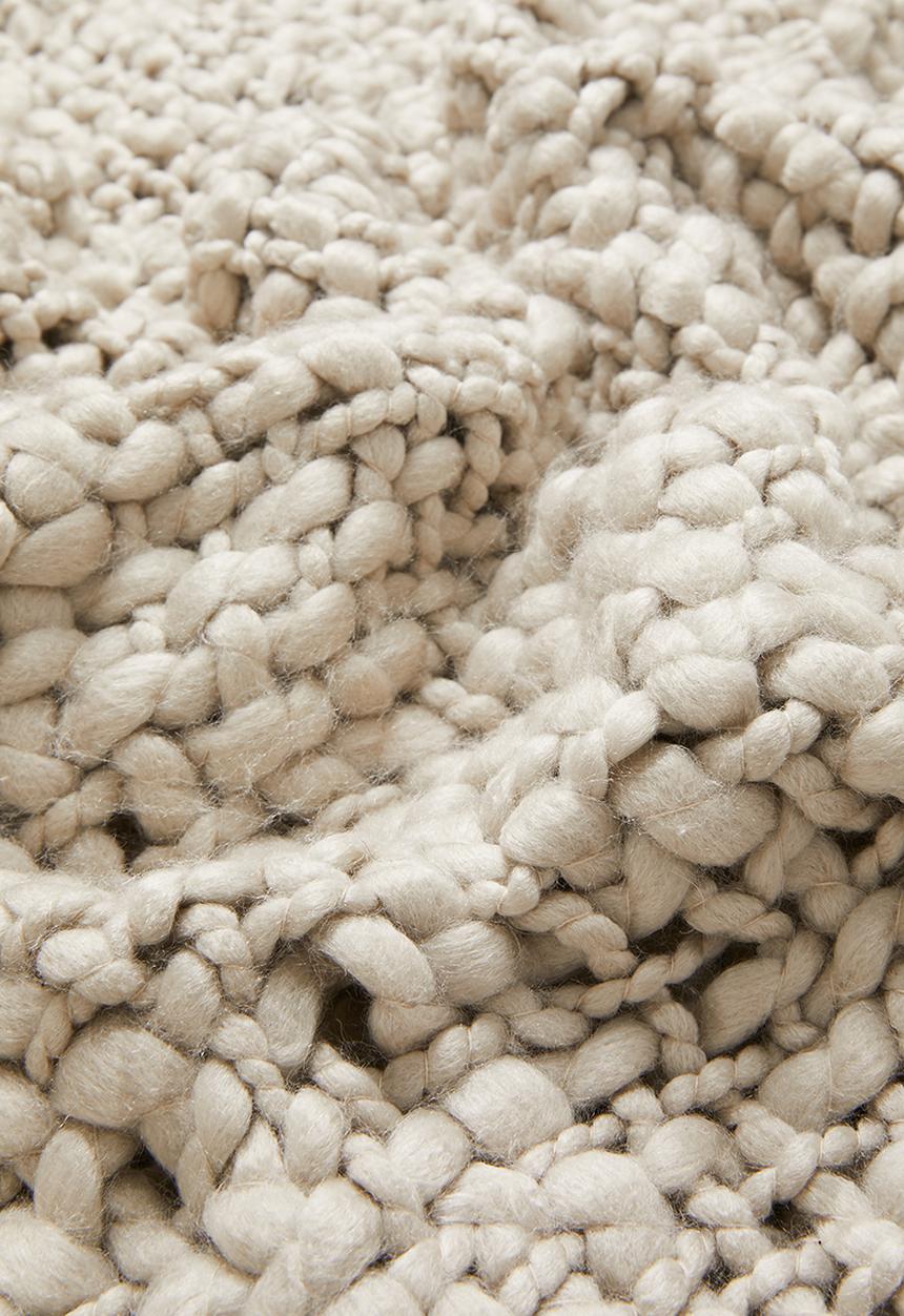 Sixth Floor - Chunky Textured Throw - Natural