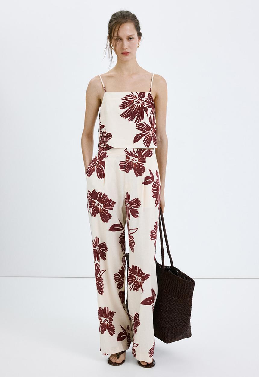 MANGO - Top lola - light beige