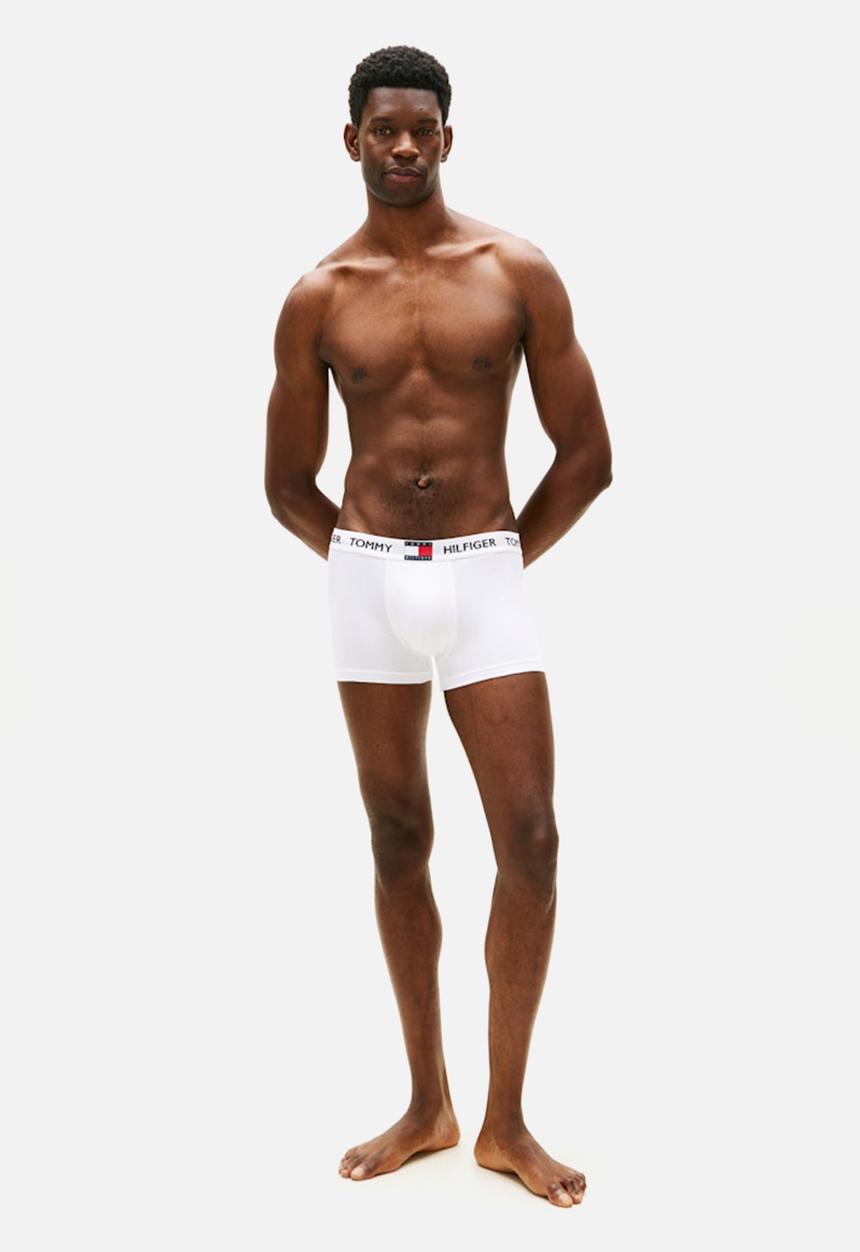 Tommy Hilfiger - 3P TRUNK - Wht/Wht/Wht