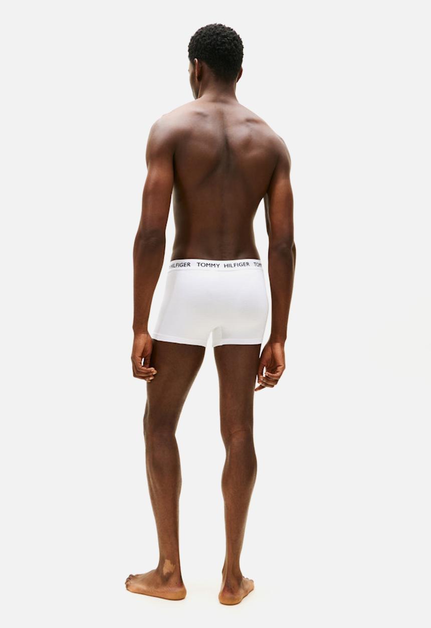 Tommy Hilfiger - 3P TRUNK - Wht/Wht/Wht