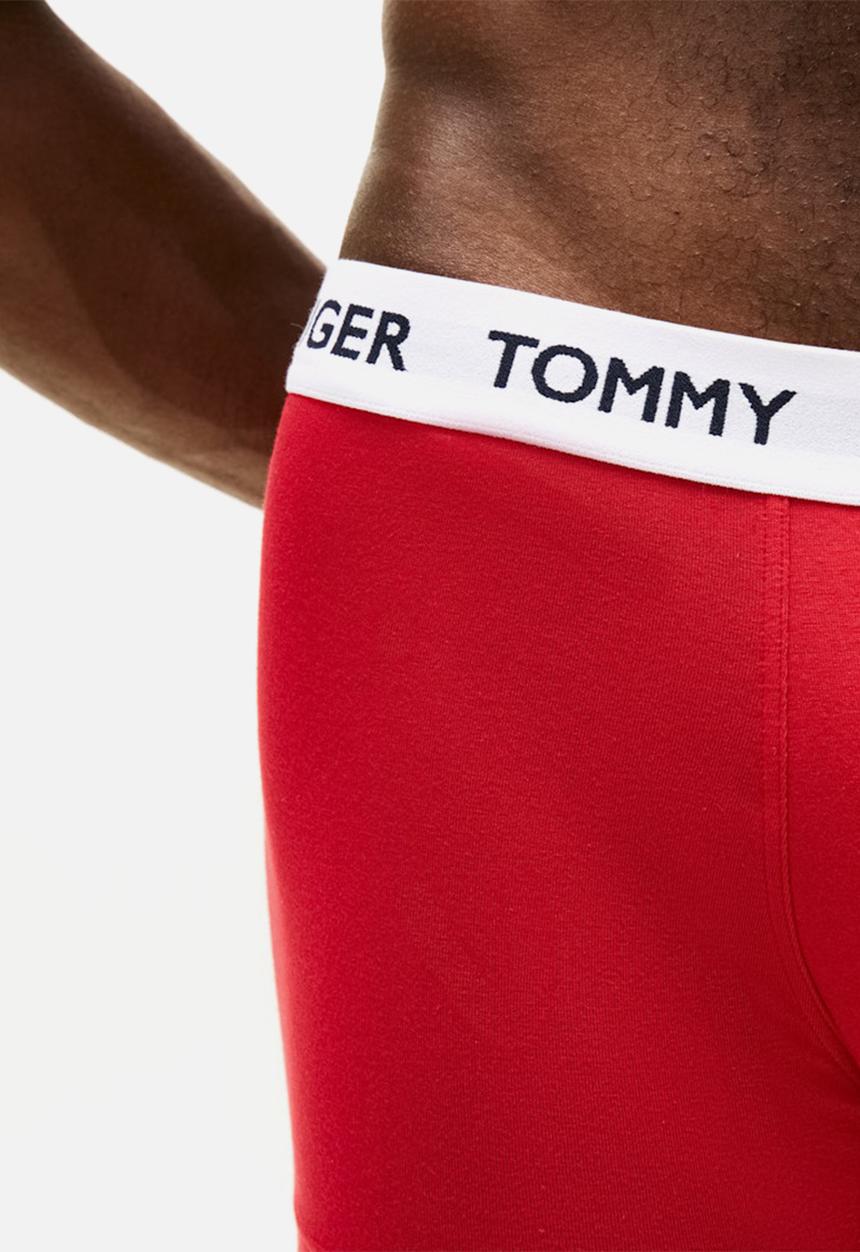 Tommy Hilfiger - 3 Pack TRUNK - Med Red/White/Des sky